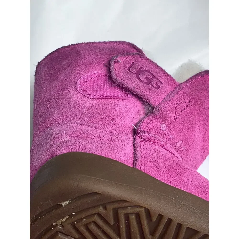 UGG AUSTRALIA TODDLER BOOTS SZ.02/03 S/N10960891 Baby Girl Pink Ugg